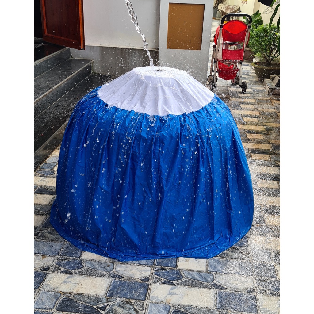 Màn tròn chống mưa. Màn, mồng, mùng trùm lồng gà chống nước, mưa, gió, rét, muỗi cho gà và vật nuôi. Màn trùm bội gà.