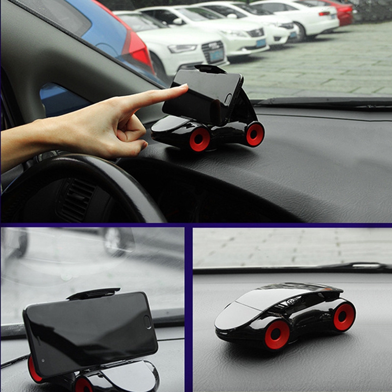 Paint Sports Car Mobile Phone Bracket with Aromatherapy Cars Interior Decoration Car Accessories