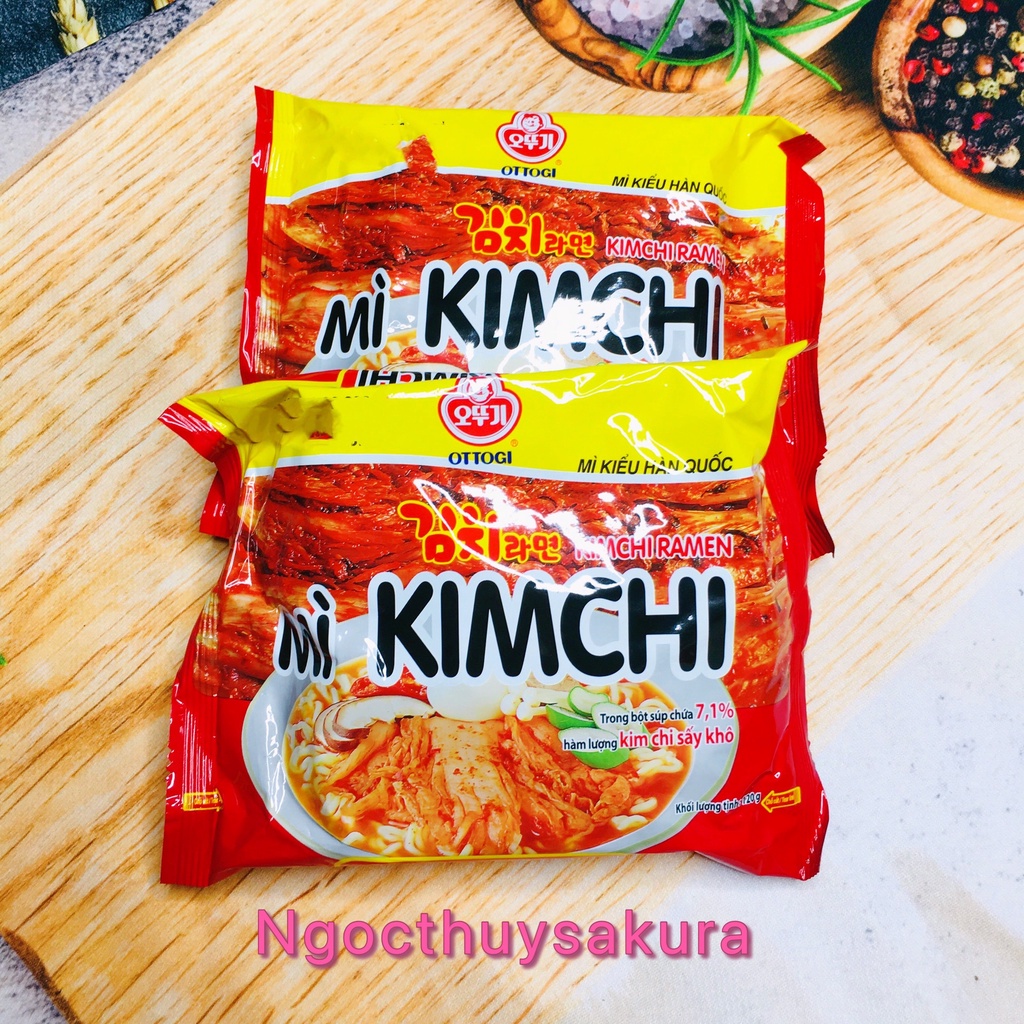 MỲ KIMCHI/ BÒ HẦM 120G OTTOGI | BigBuy360 - bigbuy360.vn