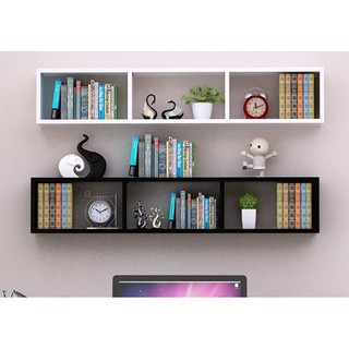 Giá sách treo tường 90cm - giá xưởng
