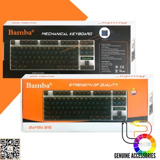 BÀN PHÍM CƠ BAMBA B15 - KEYBOARD CƠ BAMBA B15 CÓ LED