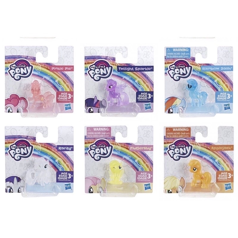 Set 6 ngựa pony đáng yêu