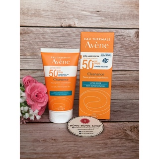 (Chuẩn Pháp-Xả hàng HSD T11/24) Kem chống nắng cho da dầu Avène Cleanance SPF50+