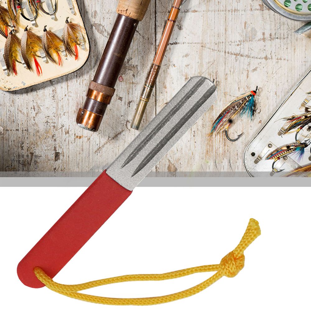 Dụng cụ mài lưỡi câu cá ngoài trời nhỏ gọn tiện dụng