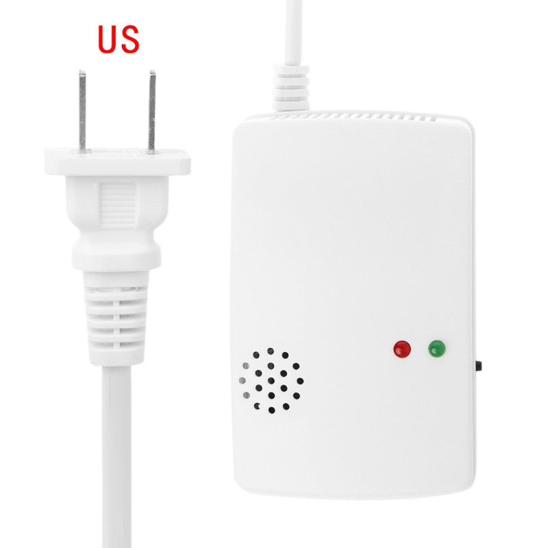 Bộ cảm biến cảnh báo rò rỉ khí ga kèm đèn LED dùng cho hộ gia đình