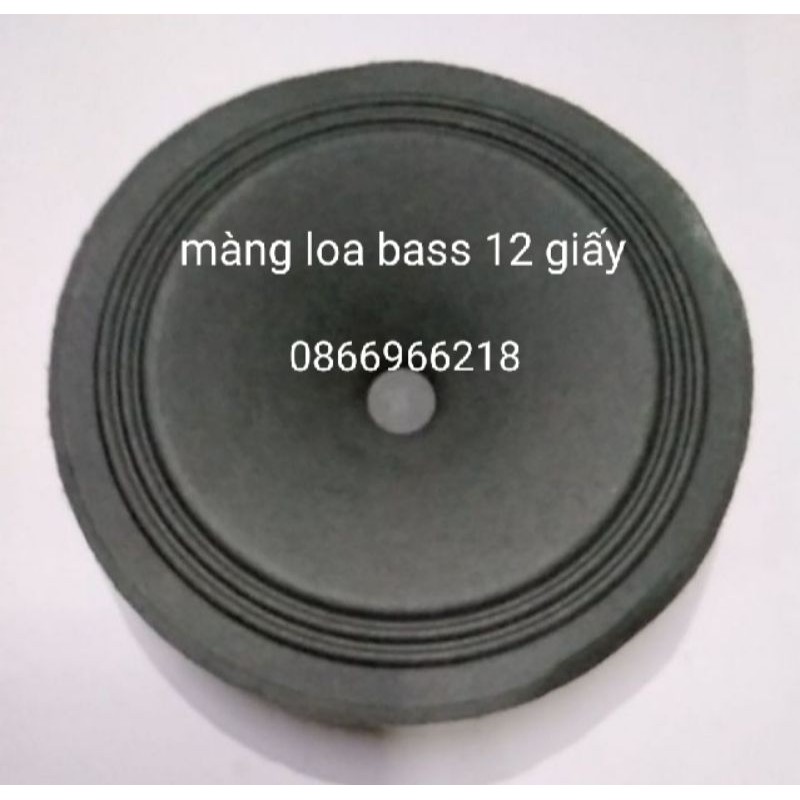 Màng loa bass 12 giấy .