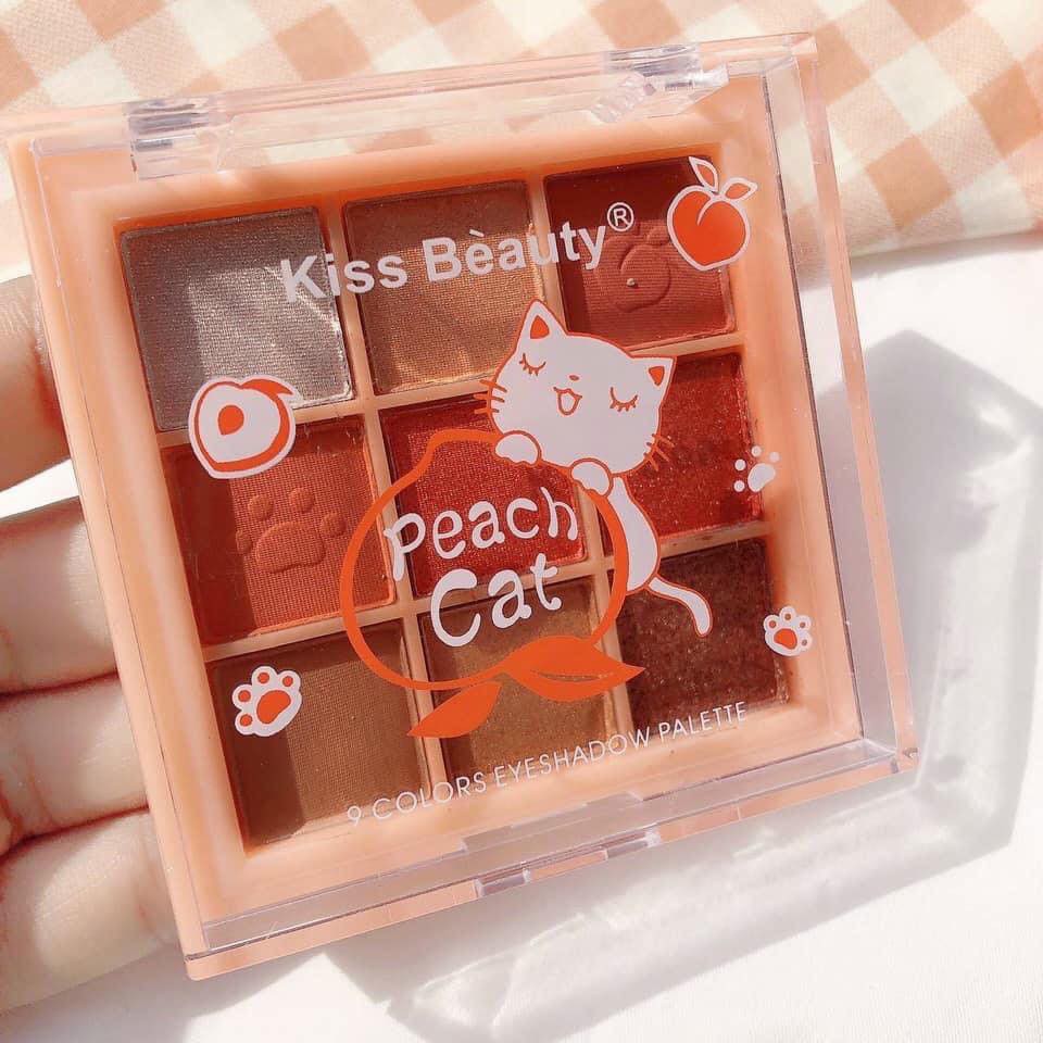 Set makeup Peach Cat họa tiết hình Mèo [Chính hãng] của KissBeauty gồm 04 món trang điểm rất Xinh và dễ thương. | BigBuy360 - bigbuy360.vn