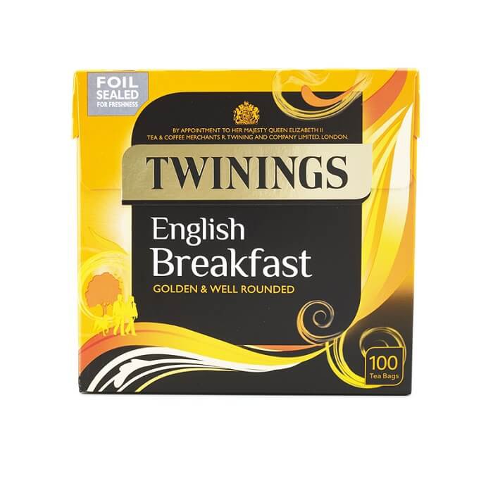 Trà sáng Anh Quốc Twinings English Breakfast Tea - Nhập khẩu Anh (UK) chính hãng