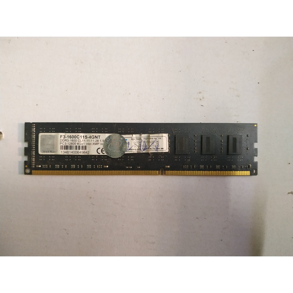 RAM GSKILL 4GB DDR3 1600