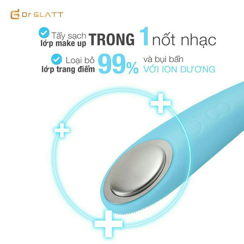 Máy rửa mặt Dr Glatt Dua Fit Pro - Máy chăm sóc da đa chức năng Dr Glatt Dua Fit Pro công nghệ Đức