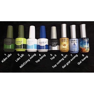 Bộ liên kết vinimay, base, top, top lì - mini nails