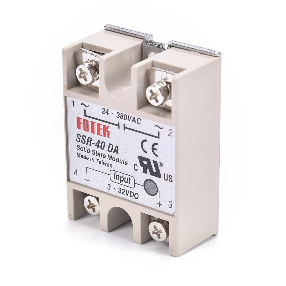 Rơ Le Thể Rắn Ssr 40a Ssr-40da 40a Dc Có Bảo Vệ Và Điều Khiển