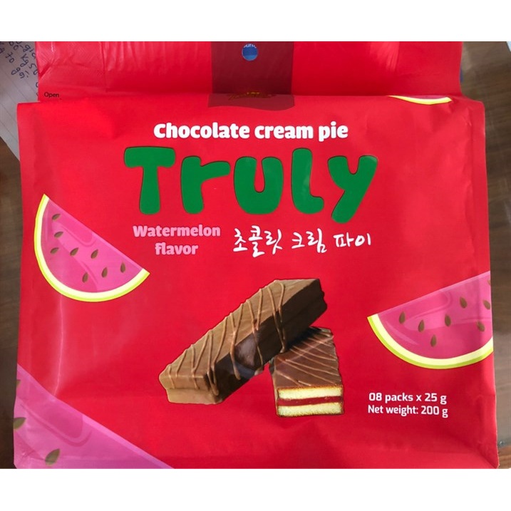 BÁNH MỀM PHỦ SOCOLA SAPIE 180G