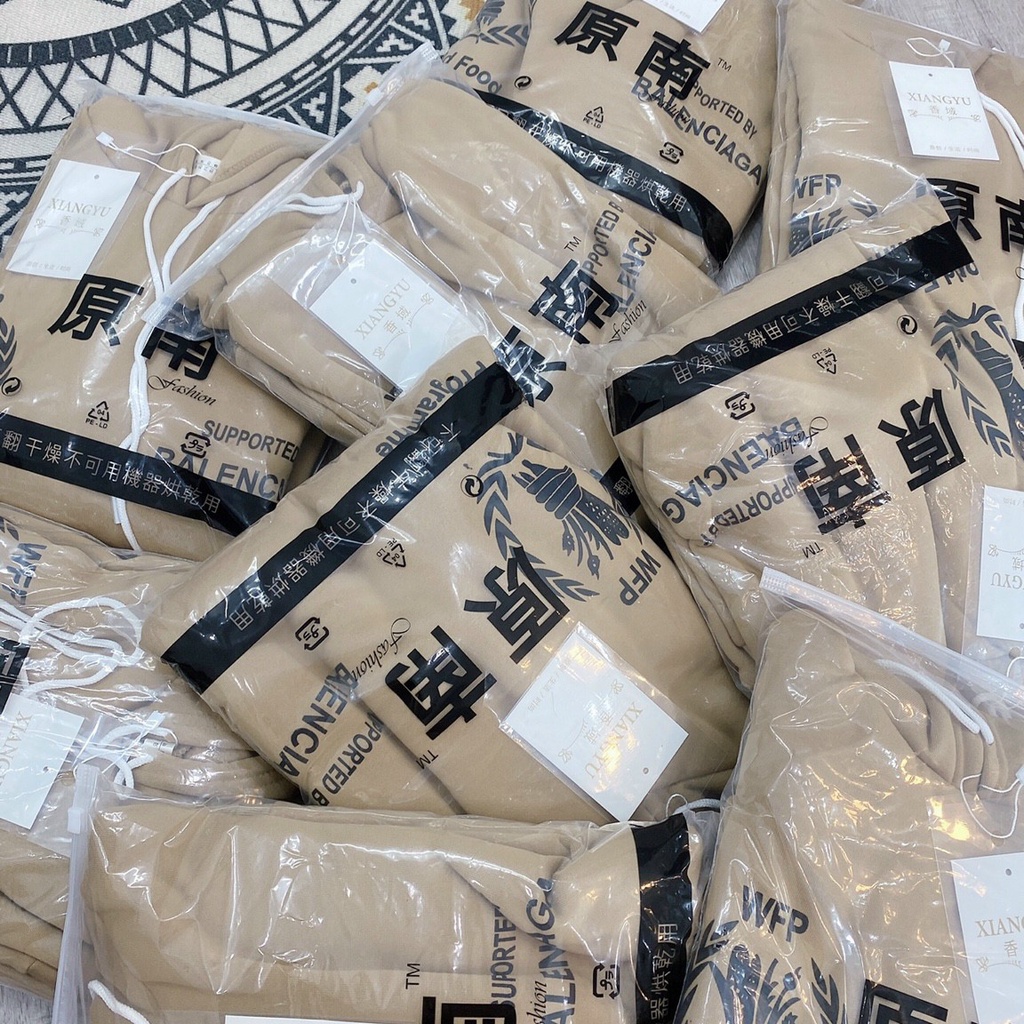 Áo Hoodie nỉ nữ bông siêu dày form rộng uisex ND 001 | BigBuy360 - bigbuy360.vn