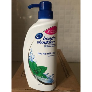 Dầu gội Head & Shoulder Bạc hà mát rượi chai 625g