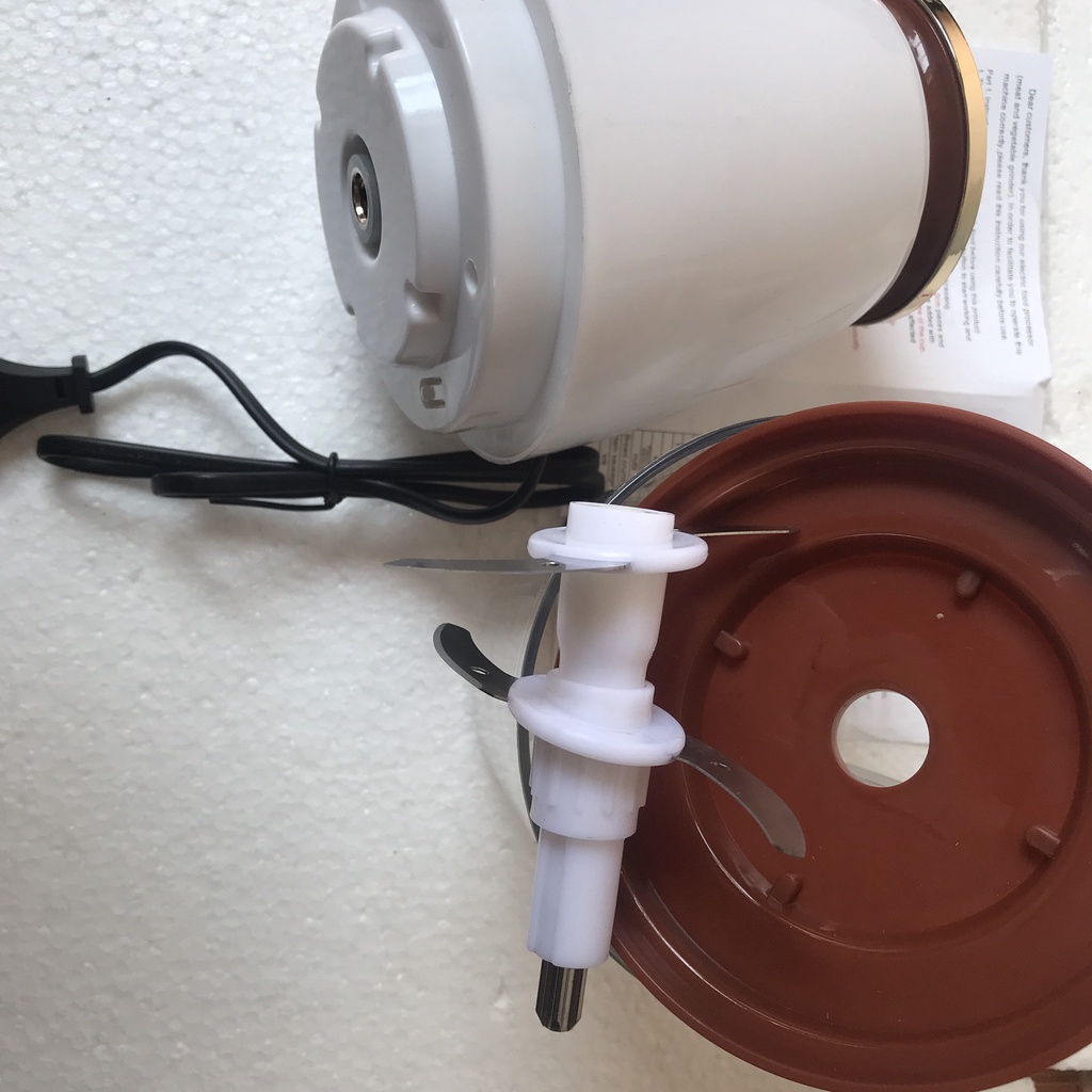 Máy Xay Sinh Tố Cầm Tay Mini Chính Hãng Osaka Nhật Bản, Máy Xay Thịt, Cua, Cá, Tỏi Ớt Đa Năng Bằng Điện Cho Bé Ăn Dặm
