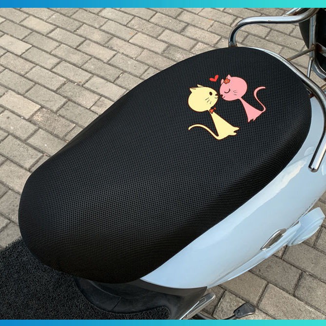 Bọc ghế xe máy điện, vải mềm chống nắng, cách nhiệt nói chung bốn mùa, ô tô chạy pin thoáng khí