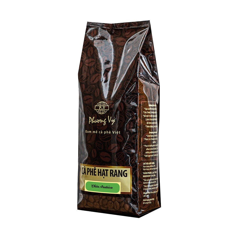 Cà Phê Nguyên Hạt - Chồn Arabica - 500g - Phương Vy Coffee