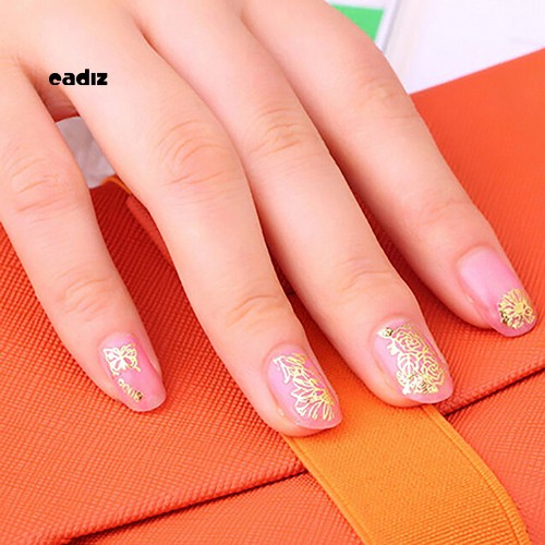 [Hàng mới về] Bộ 12 cái nhãn dán trang trí móng tay nghệ thuật kiểu cách 3D