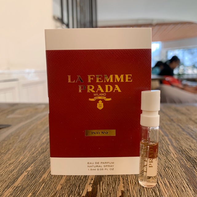 Mẫu thử (sample) nước hoa nữ La Femme Prada Milano Intense EDP 1.5ml chính hãng Spain | BigBuy360 - bigbuy360.vn