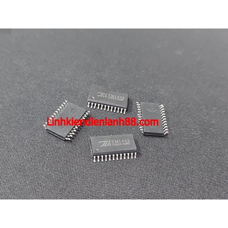 (5 con) IC Điều Khiển LED TM1668 SOP-24 Mới Chính Hãng 100%