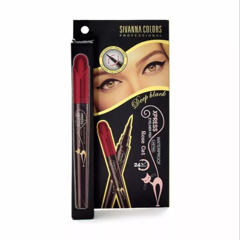 KẺ MẮT SIVANNA COLORS XPRESS EYELINER PEN