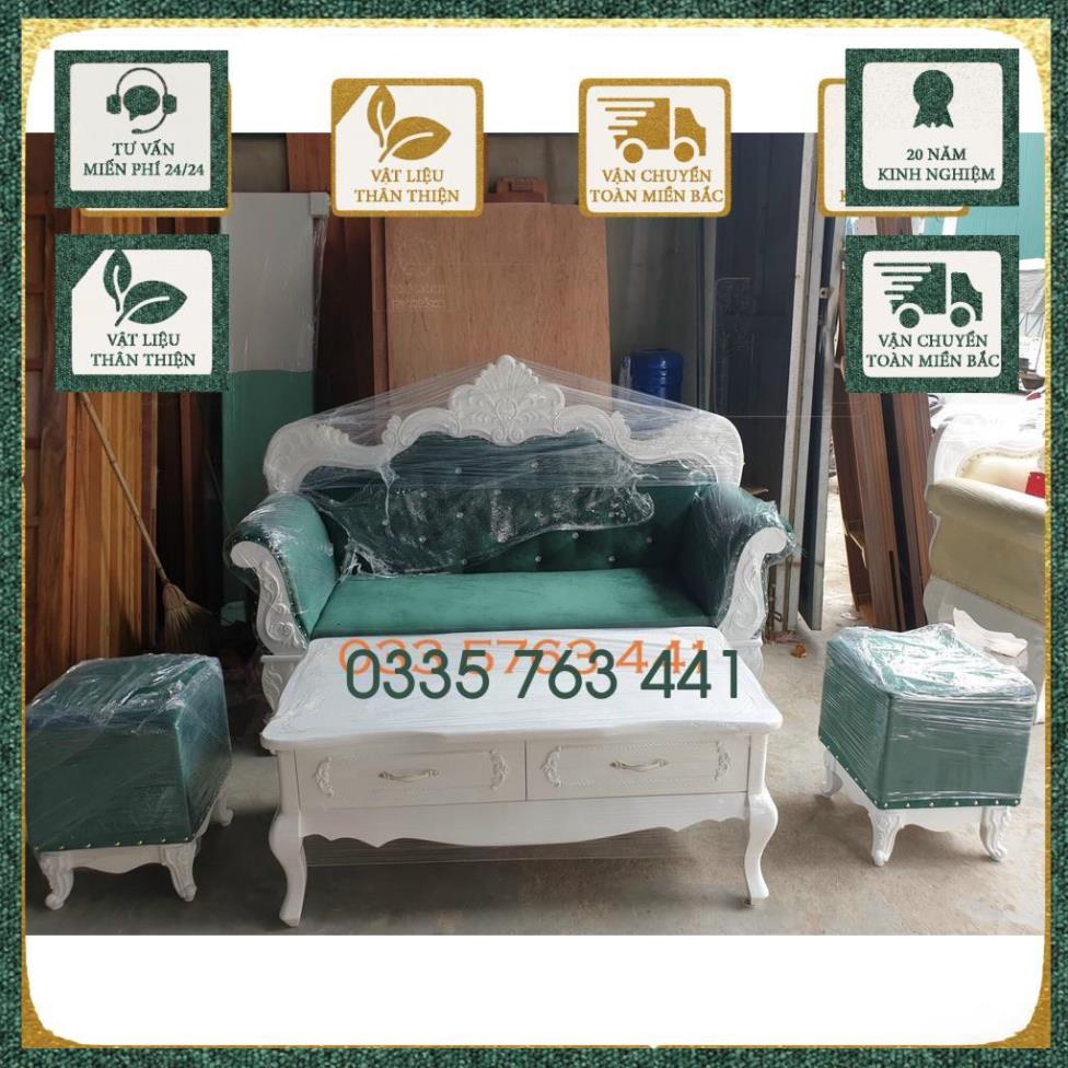 Sofa tân cổ điển phong cách hoàng gia với nhiều màu sắc tùy chọn Hàng chính hãng