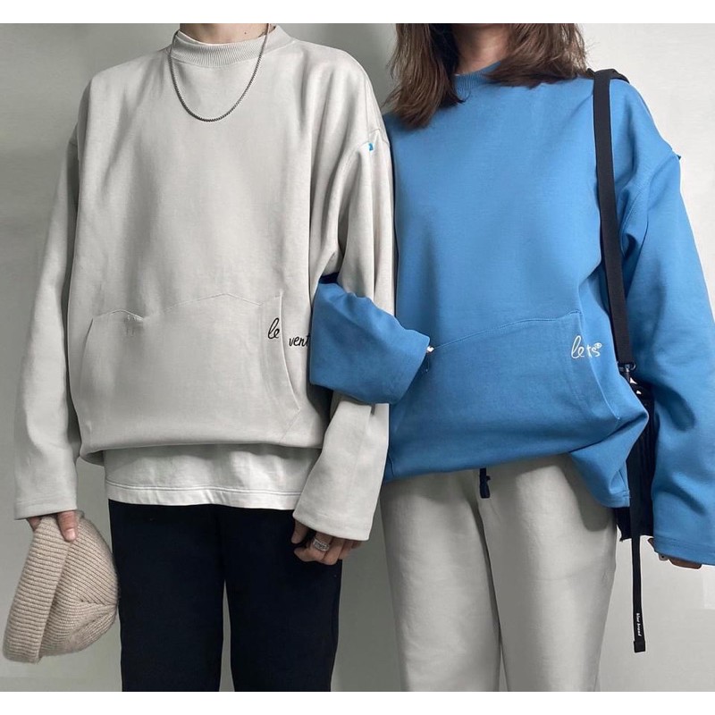 + Áo LEVENTS LVS &quot;LÌ VEN FABRIC&quot; SWEATER / FIVE COLORS (kèm túi giấy )