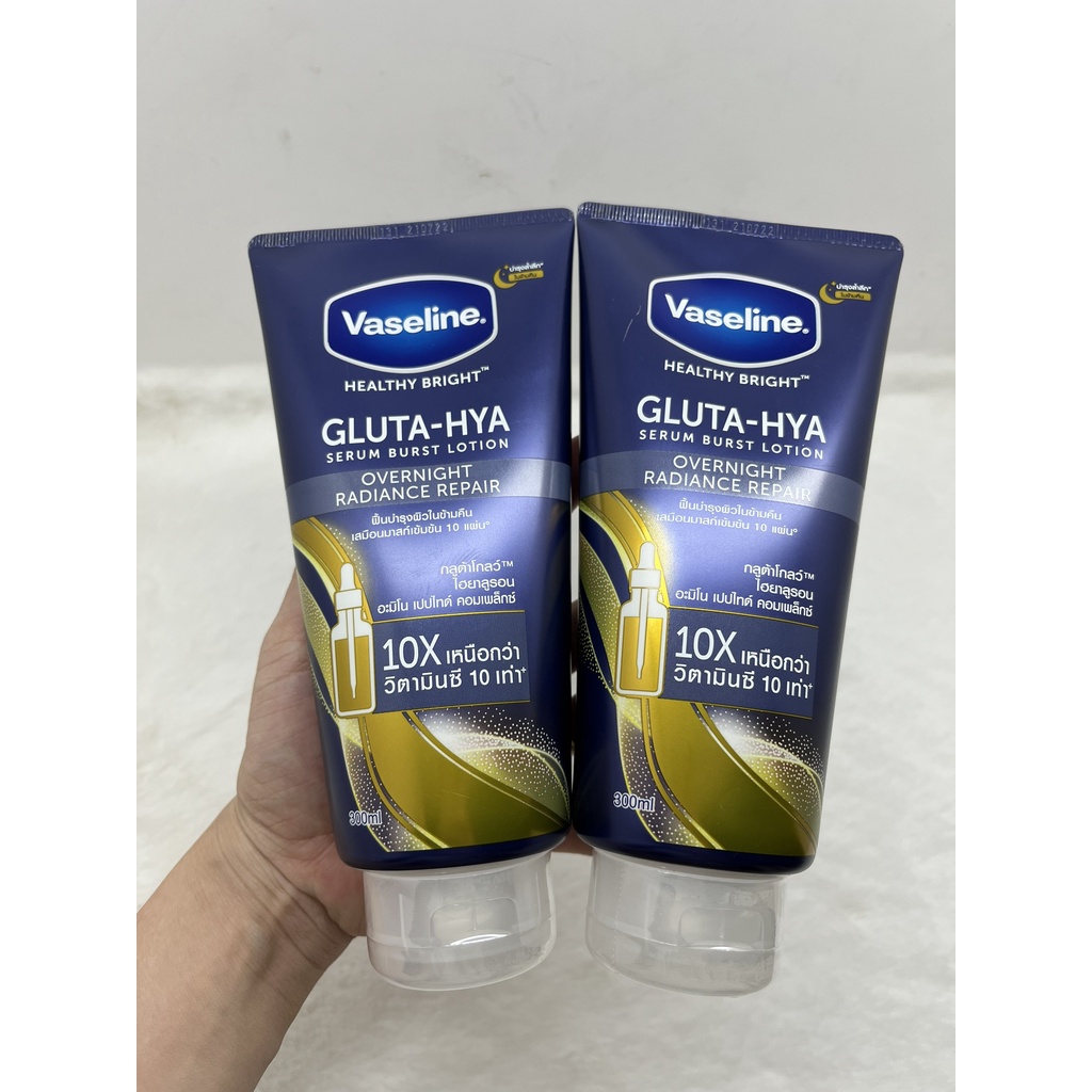 Serum dưỡng thể VASELINE 10X SERUM GLUTA - HYA 300ml Thái Lan, mẫu mới 2022 - moonshop_chuyensi