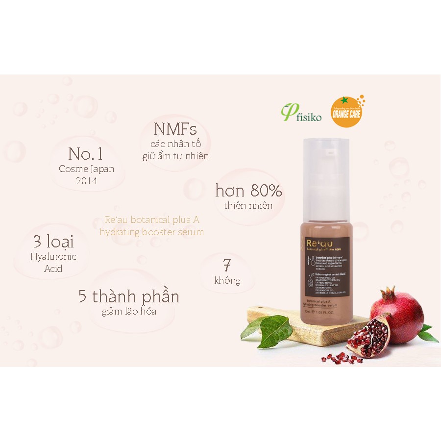 Serum chống lão hóa REAU Nhật Bản tinh chất dưỡng trắng da giảm thâm nám SIMI