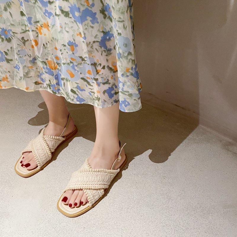 Xăng đan Đế Bằng Thời Trang Dành Cho Nữ