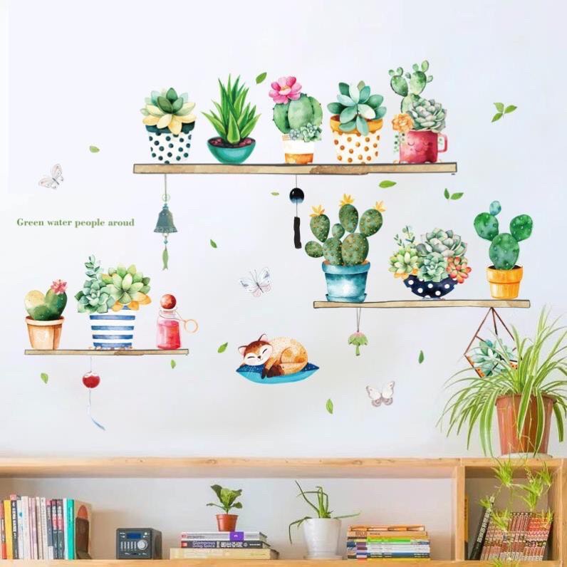 Decal decor tranh dán tường nhiều mẫu | BigBuy360 - bigbuy360.vn