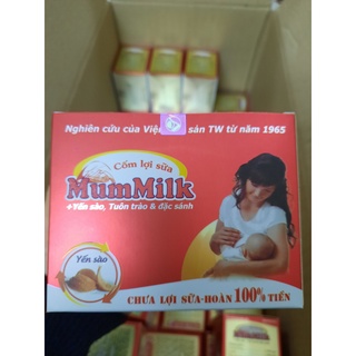 Cốm lợi sữa Mummilk yến sào chính hãng - Tuôn trào, đặc sánh