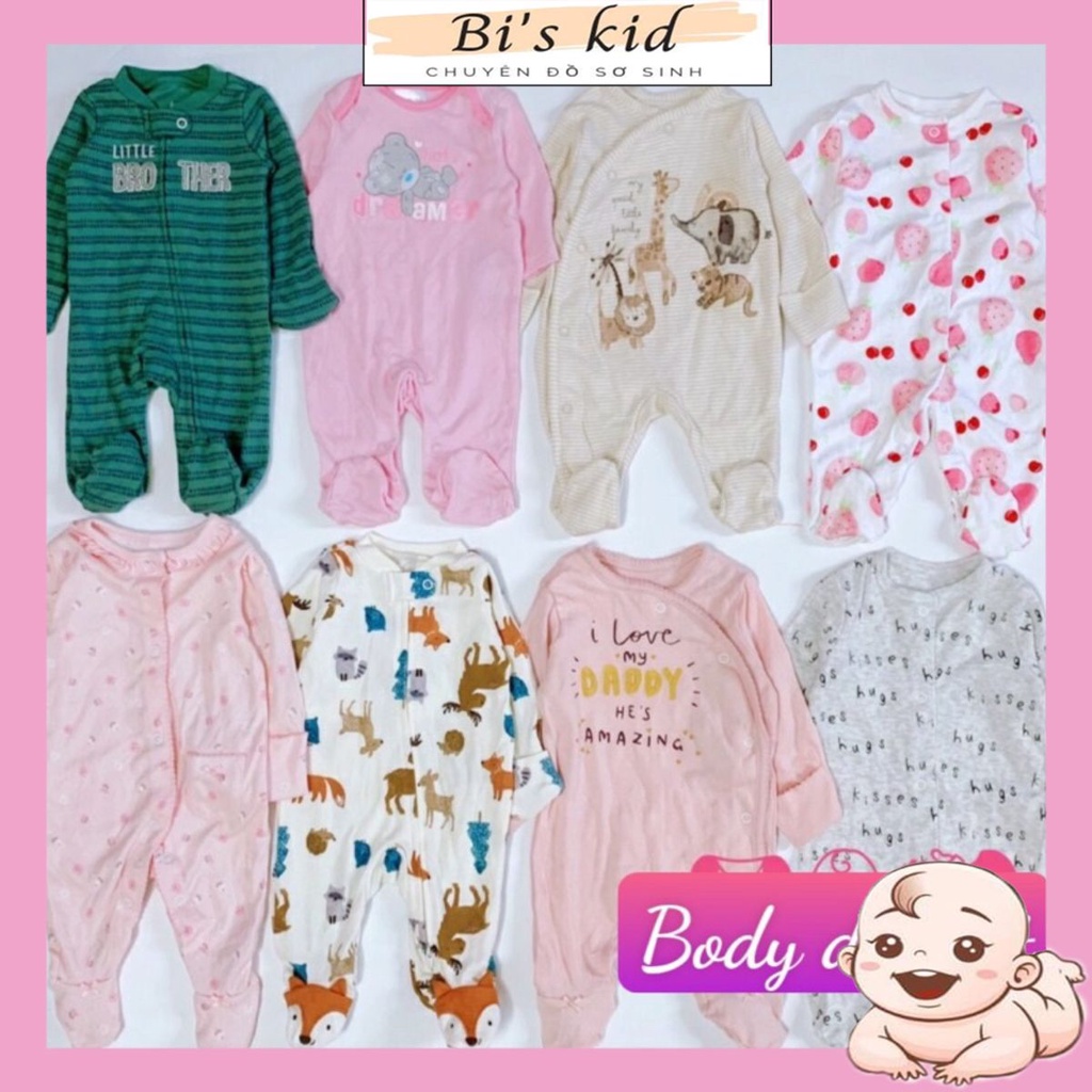 [Hàng mới về] Body liền tất/ Bodysiut mẫu dầy dặn cho bé
