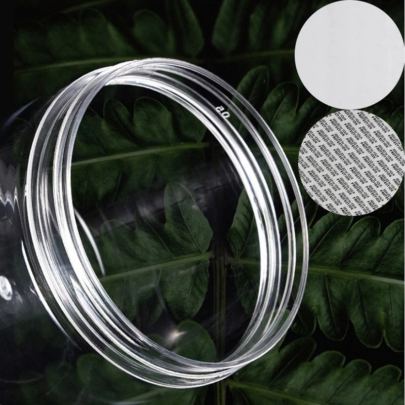 Hộp nhựa PET trong suốt có nắp đựng mật ong/ bánh quy/ thực phẩm cho nhà bếp