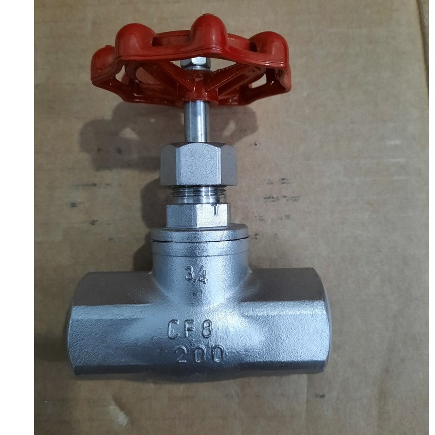 Van cầu inox 316, van hơi phi 21 phi 27 phi 34 dùng lò hơi nhiệt độ cao