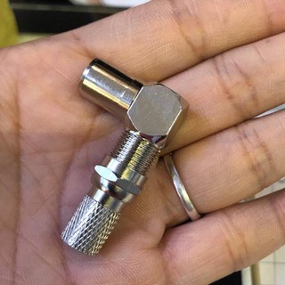 ] Jack angten - Jack F5 sang RF antenna tivi ( gồm đuôi vặn ) - hàng chuẩn tốt
