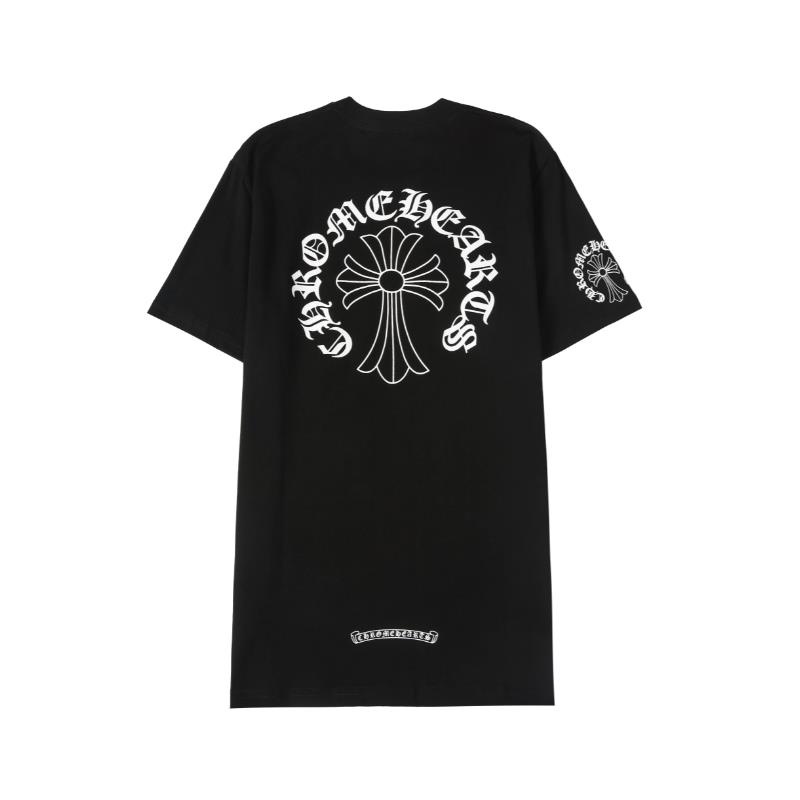 Áo Thun Cotton Tay Ngắn In Chữ Thập Unisex