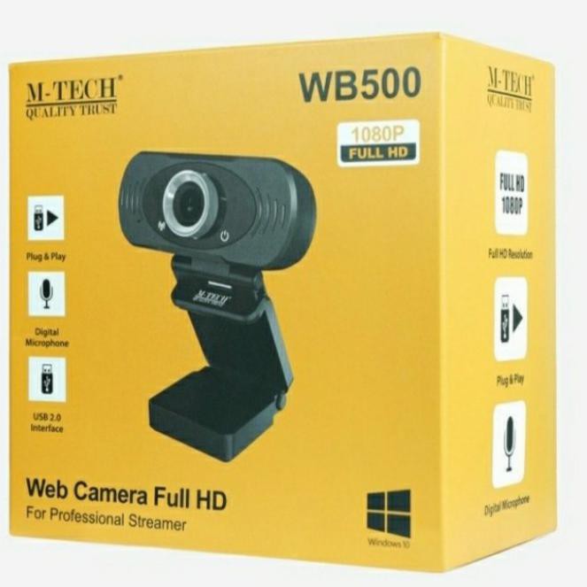 Webcam M Tech Ori 1080hd Wb500 | BigBuy360 - bigbuy360.vn