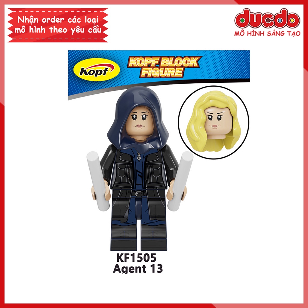 Minifigures nhân vật trong Marvel Winter Soldier Falcon - Đồ chơi Lắp ghép Xếp hình Mini Mô hình Iron Man Kopf KF6135
