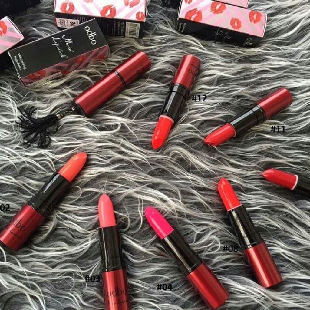 SON MÔI ODBO MOIST LIPSTICK THAILAND