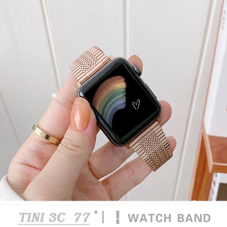 Dây đeo hợp kim nhôm cho đồng hồ thông minh Apple Watch 7/6/5/4/3 /SE 44mm/40mm/42mm/38mm /41mm/45mm