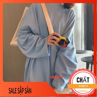 Áo thun trơn tay dài basic long tea unisex