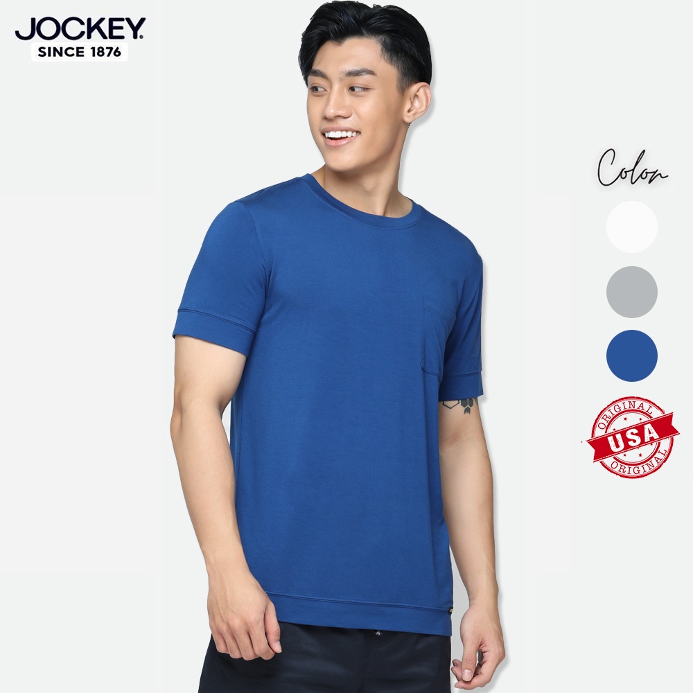 Áo Thun Nam Jockey Tay Ngắn Chất Liệu Visco - J1150
