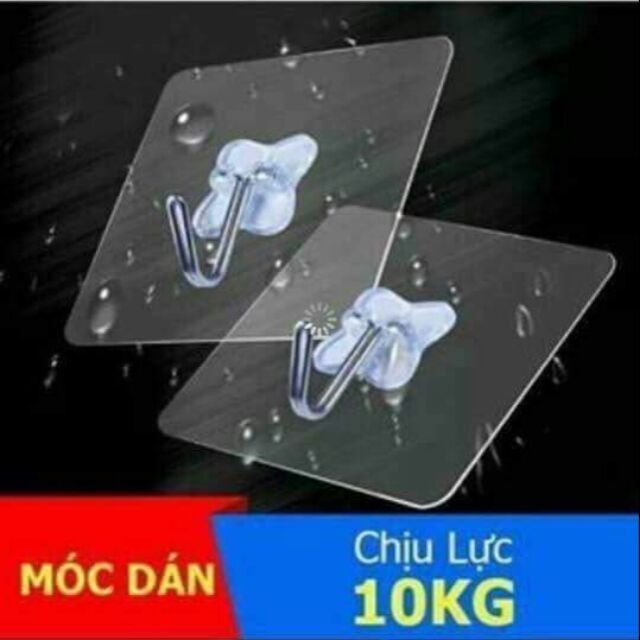 10 Móc dán tường chịu lực 10kg