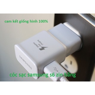 Cóc sạc samsung s6 zin hãng