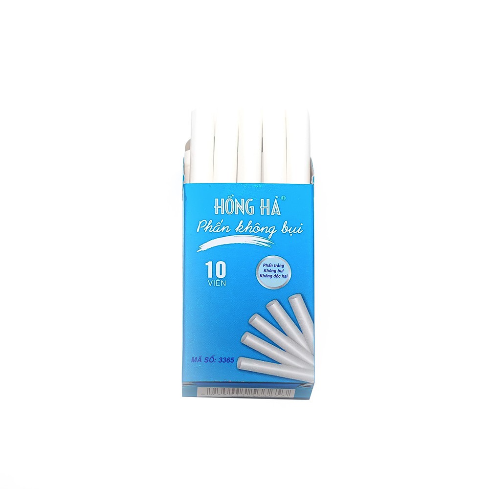 Phấn viết bảng không bụi đen/bảng gỗ Hồng Hà 3365 chính hãng ANKICO