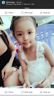 Váy zen tiểu thư bé gái