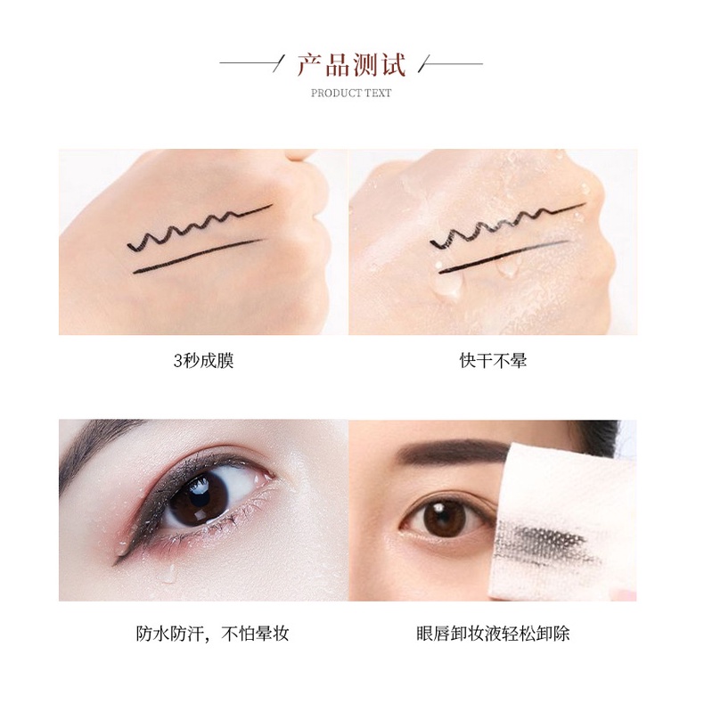 Local Stock Cash on Delivery Cherrylove Bút Kẻ Mắt Dạng Gel GUICAMI Chống Thấm Nước