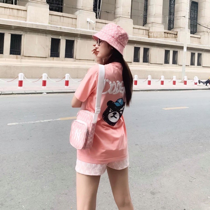 SỈ ÁO ĐÔI IN CHỮ MẶT GẤU